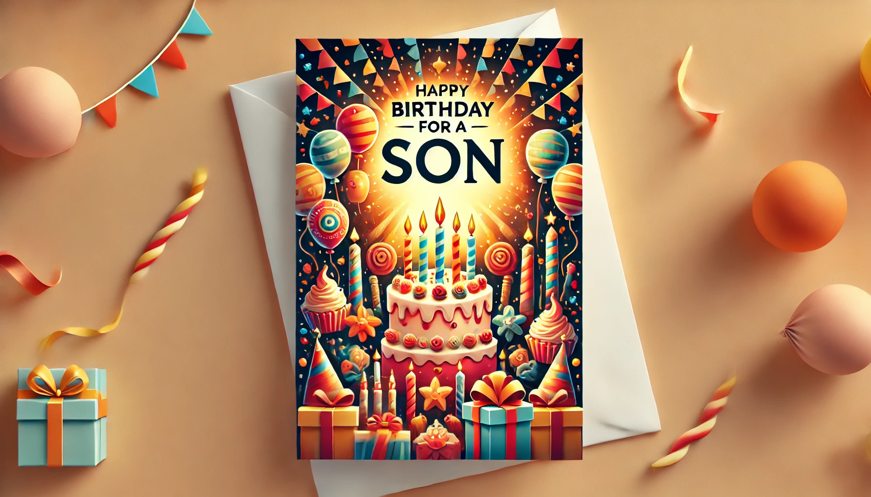 Stable Diffusion Birthday Card With AI Example